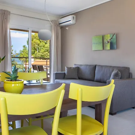 فيلة Deluxe Kefalonia Hyacinth 1 Bedroom Pool كارافوميلوس